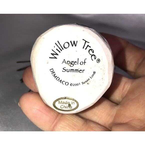 Willow Tree ANGEL OF SUMMER Figurine Sunflower by Demdaco Susan Lordi 5" - Picture 5 of 7